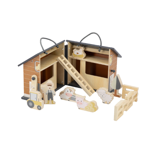 Product Image for Jucărie din lemn, Fermă cu animale