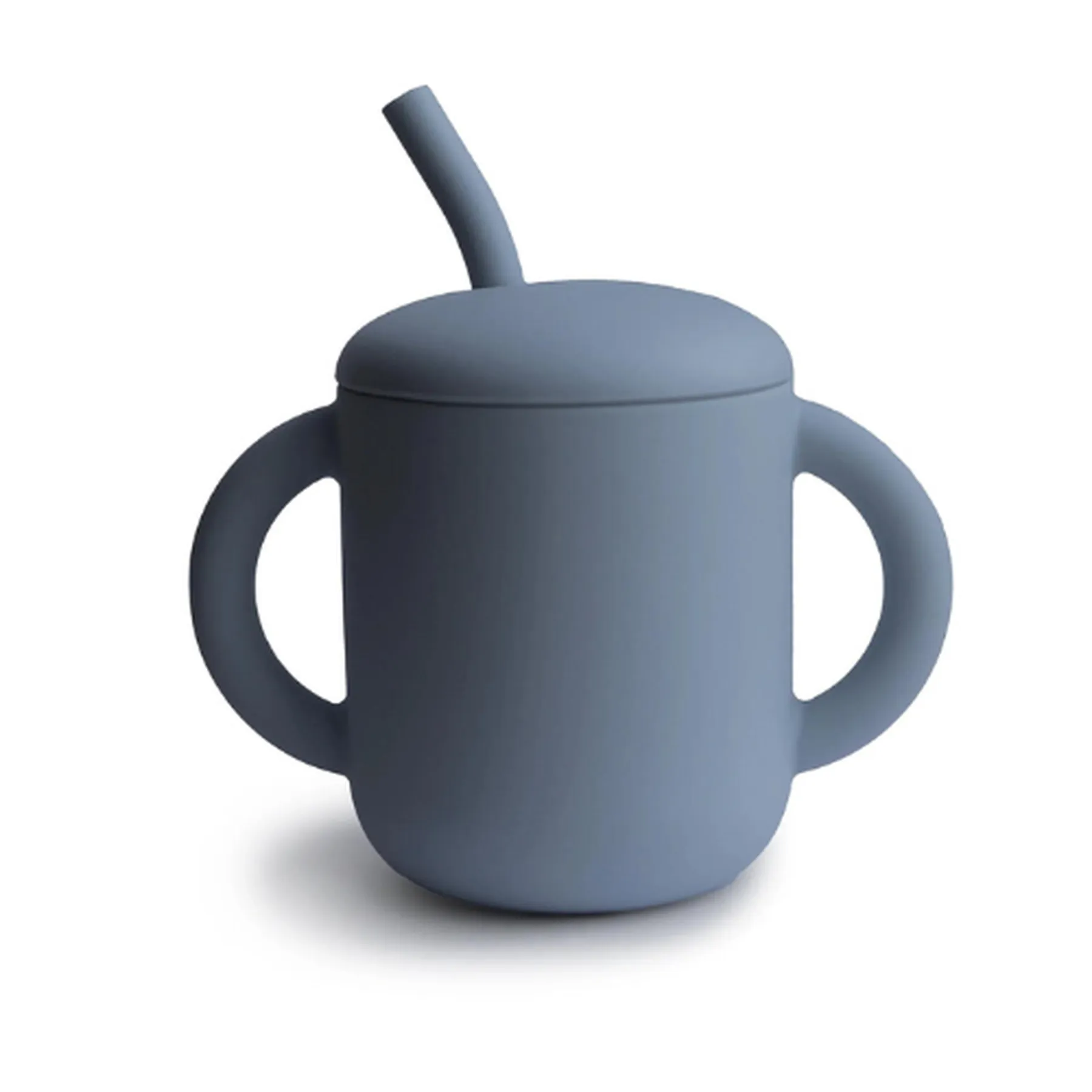 Cană cu pai din silicon - 1