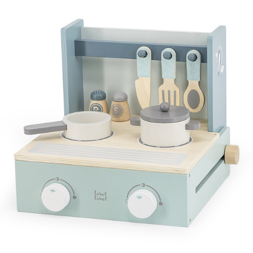 Product Image for Jucărie din lemn, Aragaz pliabil, green