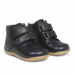 Ghete din piele naturală, cu velcro - 1