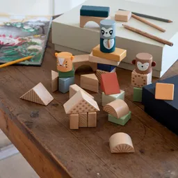 Cuburi de construcție din lemn - 2