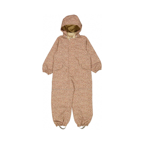 Product Image for Combinezon din material impermeabil, barely beige flowers