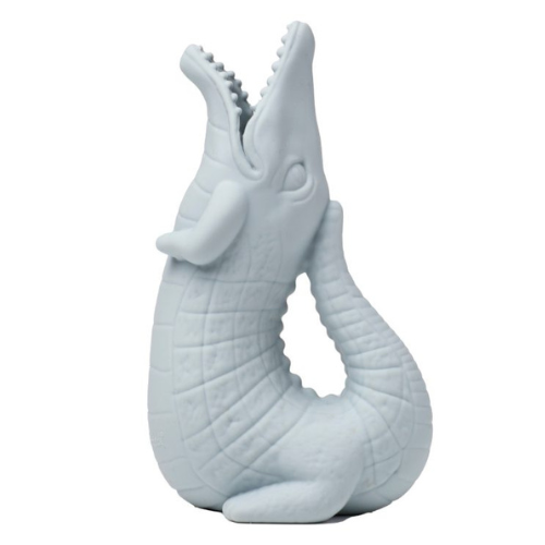 Product Image for Crocodil din silicon, duck egg blue