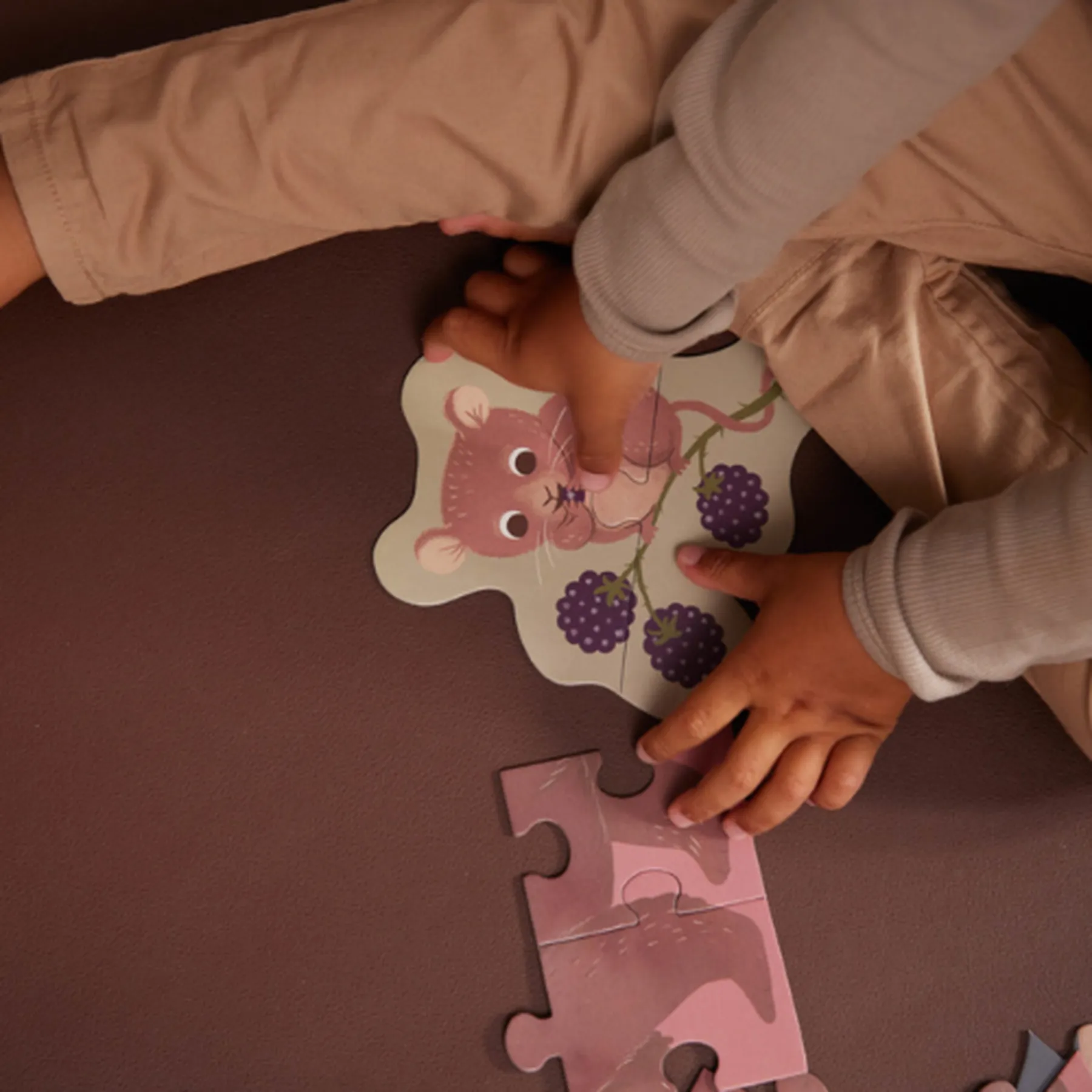 Puzzle din carton, set de 7 bucăți - 4