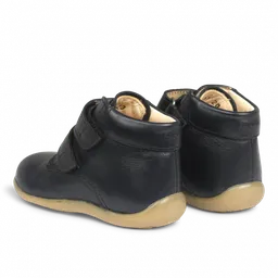 Ghete din piele naturală, cu velcro - 3