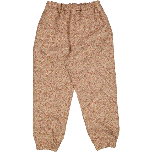 Product Image for Pantaloni din material impermeabil, pentru ploaie, barely beige flowers