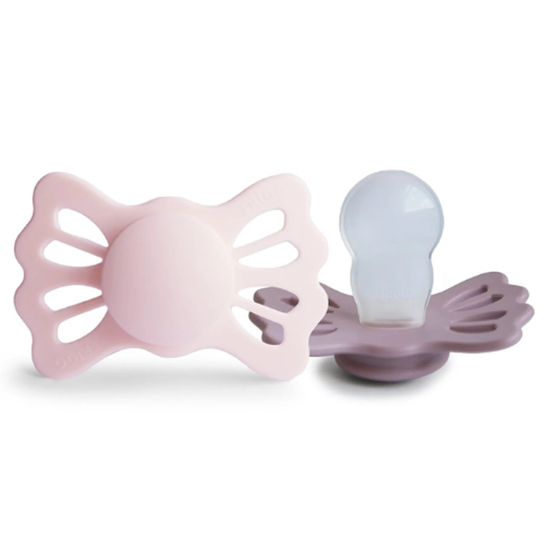 Suzete simetrice din silicon Lucky, set de 2 bucăți - 2