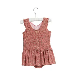 Costum de baie anti-UV, cu volane - 1