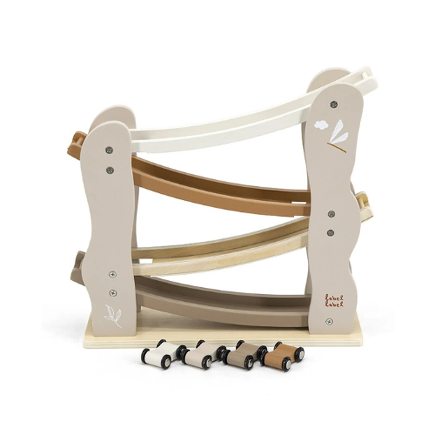 Jucărie din lemn, Circuit pentru mașini - 1