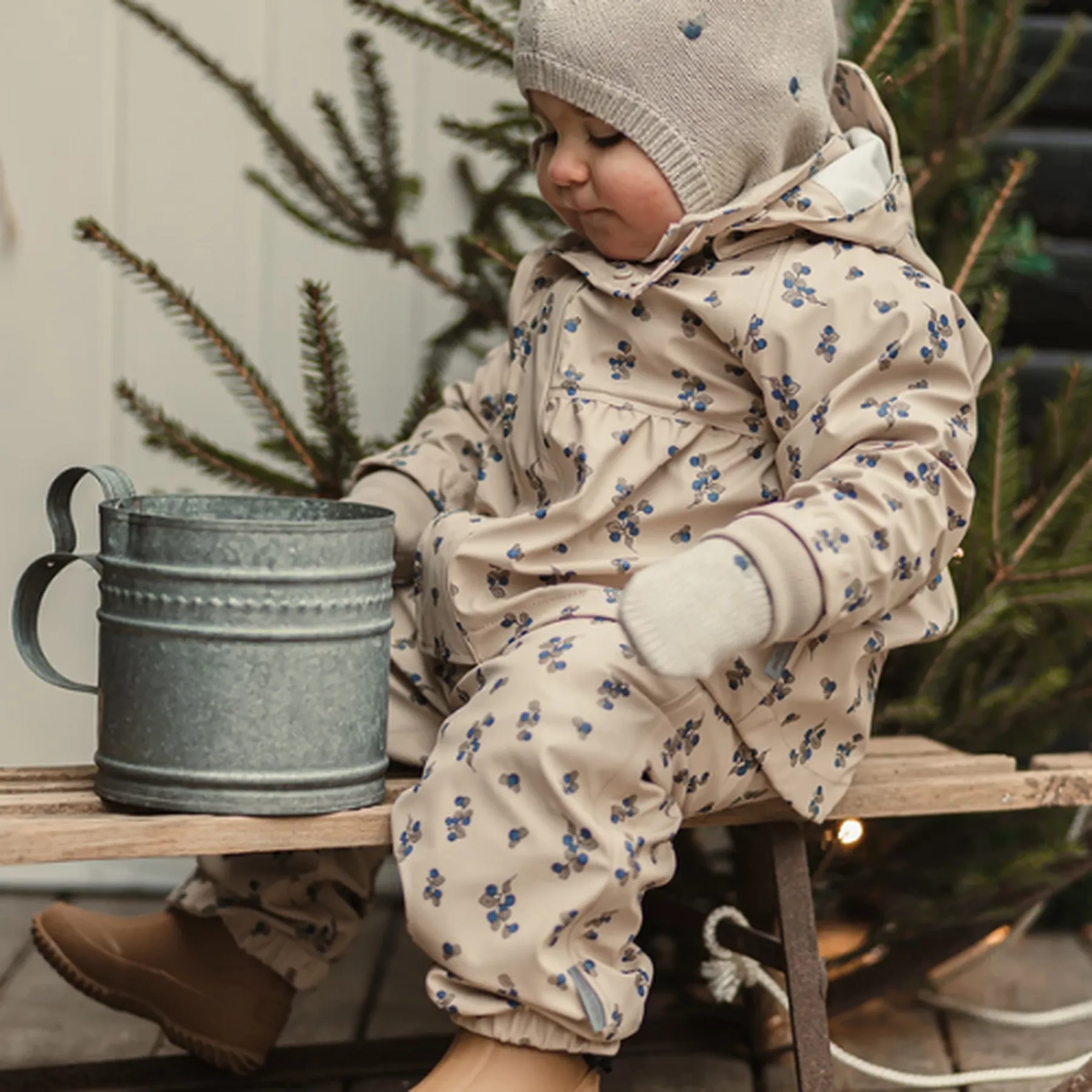 Costum din material impermeabil, pentru ploaie, set de 2 piese - 4