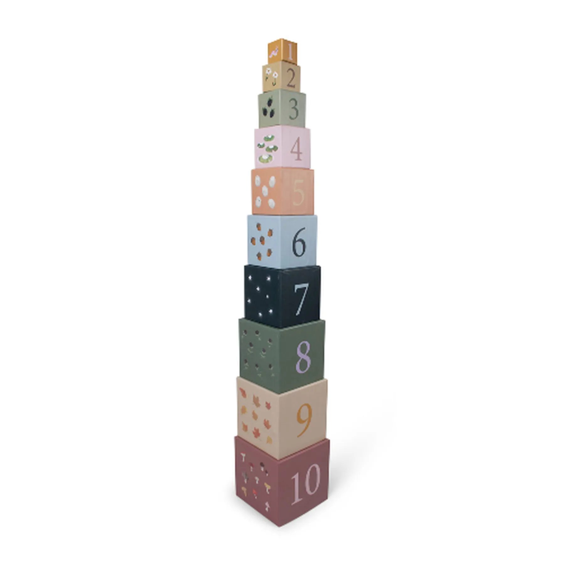 Cuburi stivuibile din carton - 1