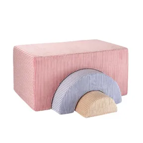 Pink mousse rainbow