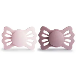 Suzete simetrice din silicon Lucky, set de 2 bucăți - 1