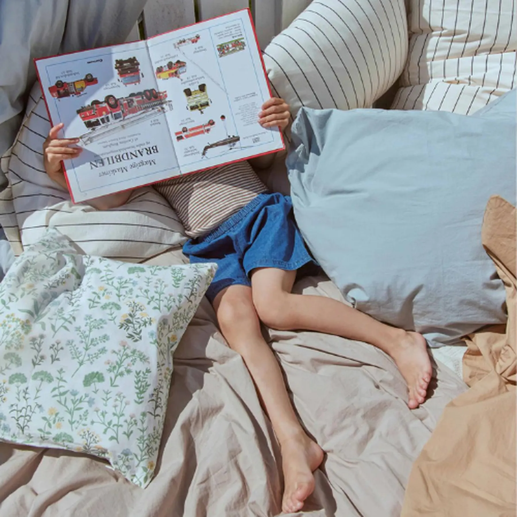 Lenjerie de pat din bumbac organic, 140 x 200 cm - 2