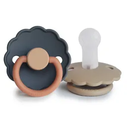 Suzete din silicon Daisy, set de 2 bucăți - 2