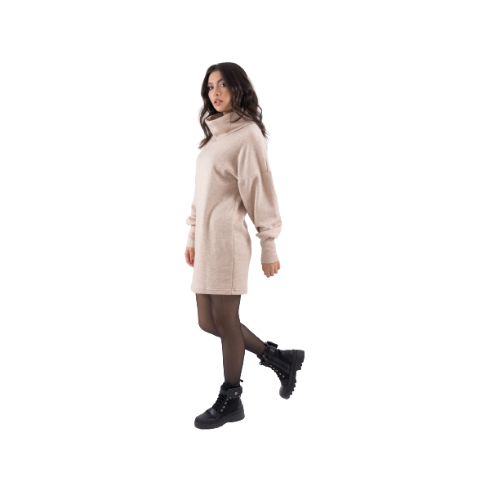 Product Image for Rochie cu guler înalt