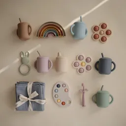 Cană cu pai din silicon - 3