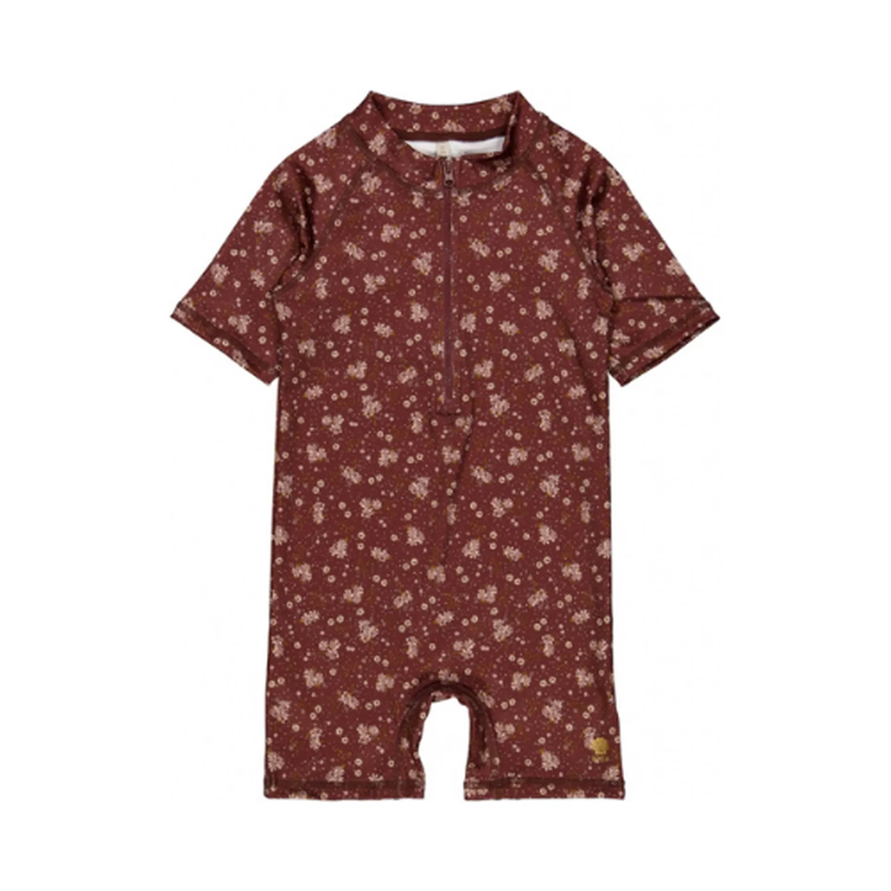 Costum de baie anti-UV cu mâneci scurte - 1