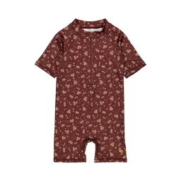 Costum de baie anti-UV cu mâneci scurte - 1