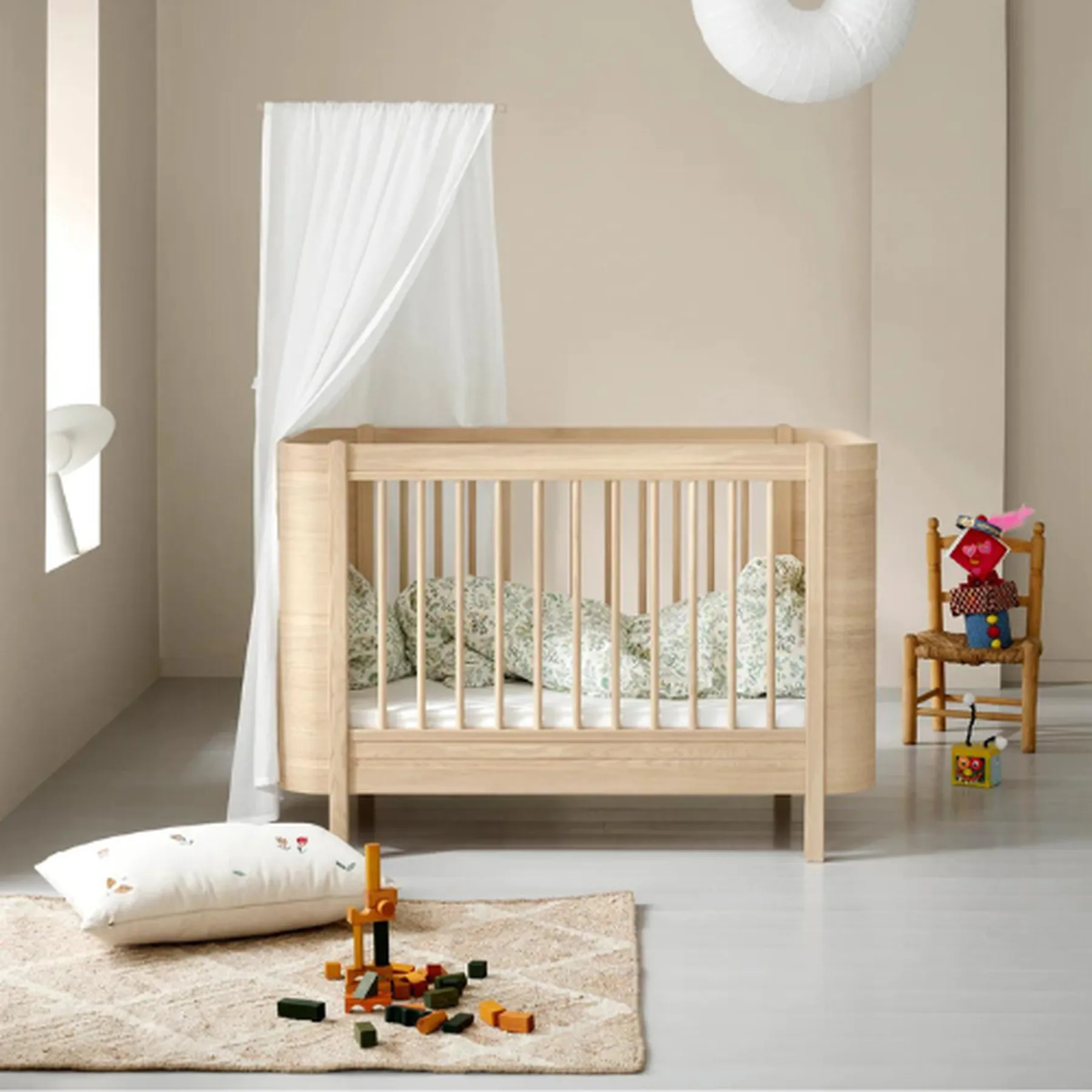 Baby bed wood Mini + Cot - 4