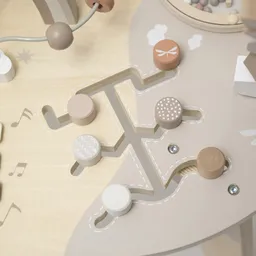 Jucărie din lemn, Masă de activități - 3