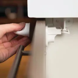 Încuietoare adezivă magnetică pentru sertare și dulapuri, set 2 bucăți - 4