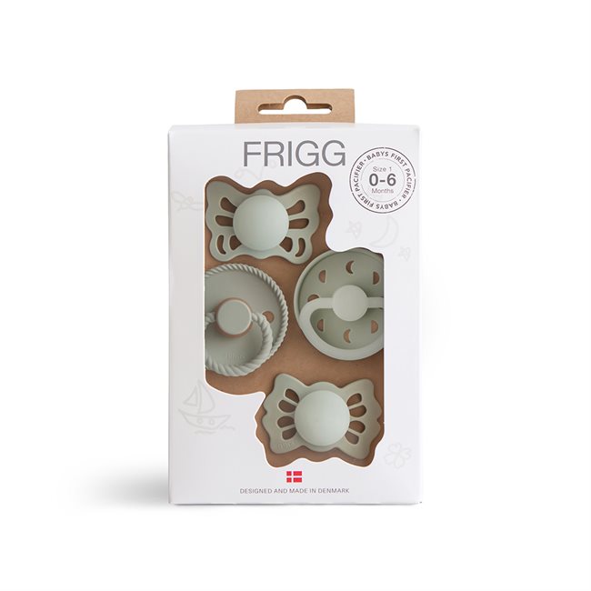 Product Image for Prima suzetă a bebelușului, set de 4 buc, FRIGG, moonlight sailing - sage