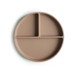 Farfurie din silicon, cu ventuză - 1
