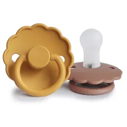 Suzete din silicon Daisy, set de 2 bucăți - 2