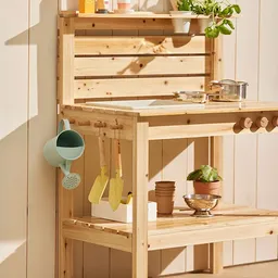 Set oală și tigaie de jucărie, din inox - 4