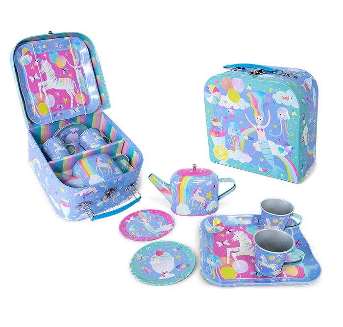 Product Image for Set de jucărie pentru servit ceai, 7 piese, fantasy