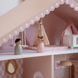 Jucărie din lemn, Casă de păpuși - 5