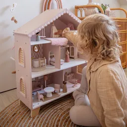 Jucărie din lemn, Casă de păpuși - 3