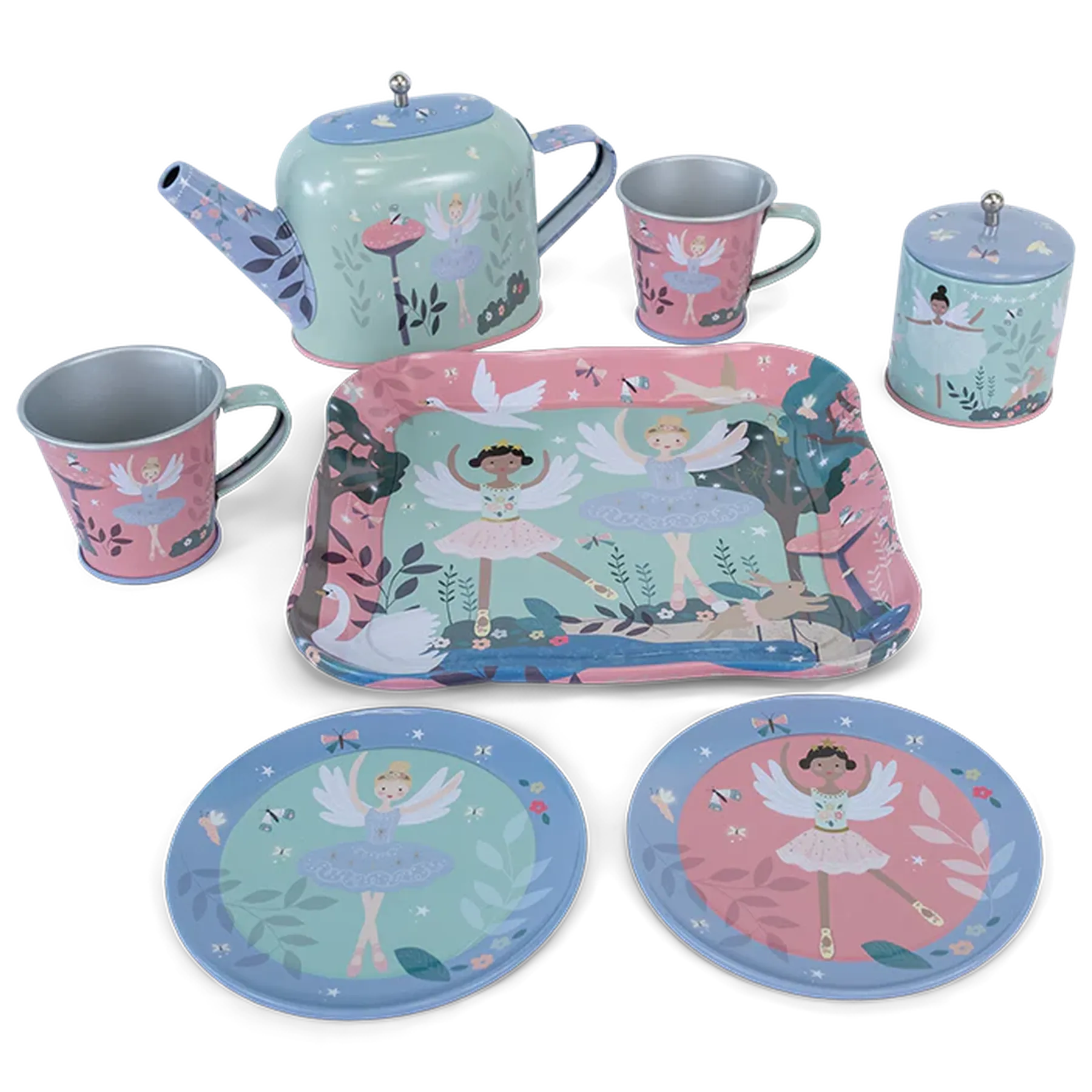 Set de jucărie pentru servit ceai, 9 piese - 2