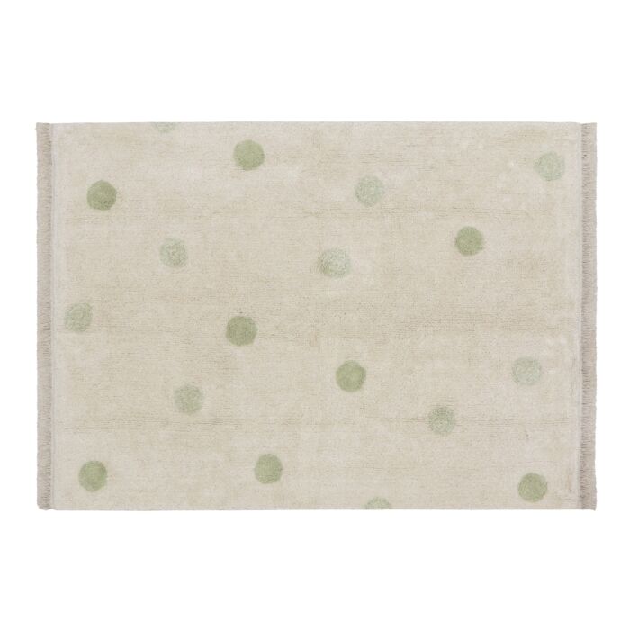 Product Image for Covor lavabil, Hippy dots, olive