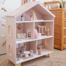 Jucărie din lemn, Casă de păpuși - 7