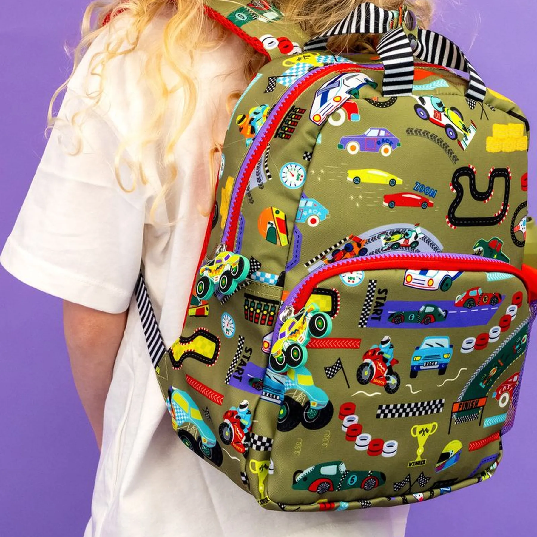 Backpack Recycled Materials, Floss and Rock - 4