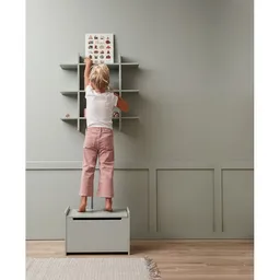 Raft din lemn pentru copii, 3 nivele - 2