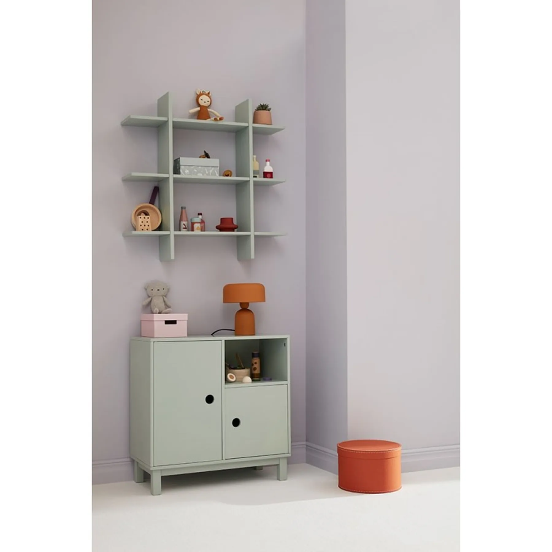 Raft din lemn pentru copii, 3 nivele - 3