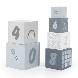 Cuburi stivuibile din lemn - 2