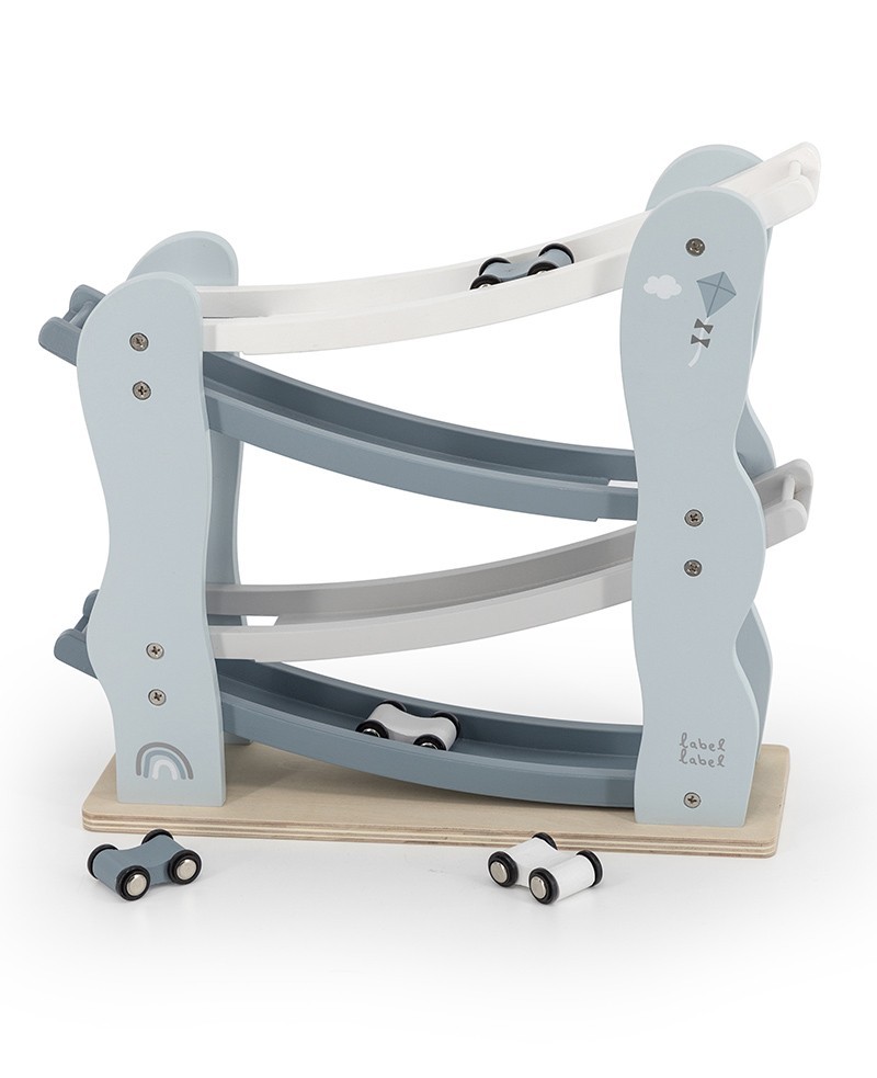 Product Image for Jucărie din lemn, Circuit pentru mașini, blue