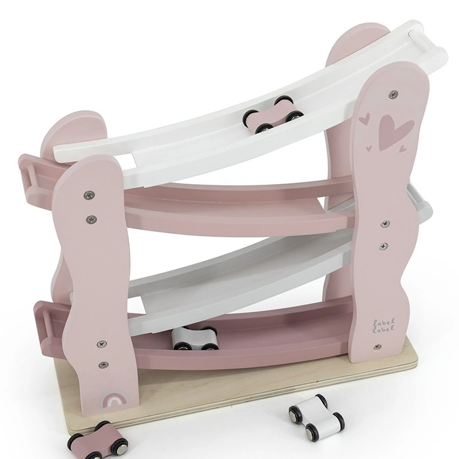 Jucărie din lemn, Circuit pentru mașini - 1