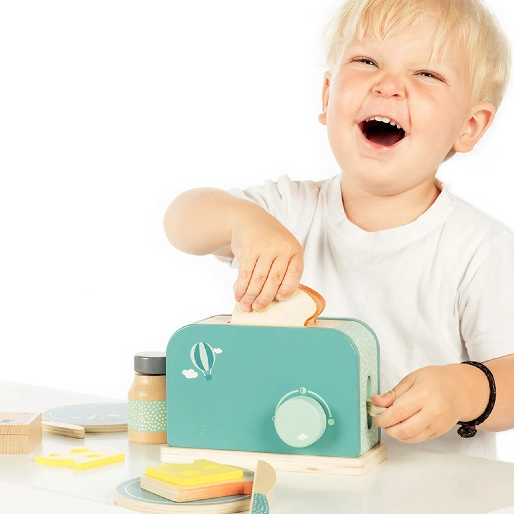 Jucărie din lemn, Toaster - 2