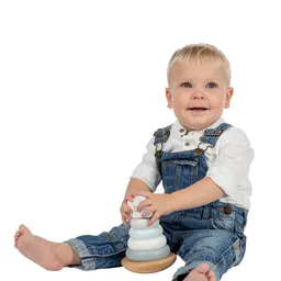 Jucărie din lemn stivuibilă - 3