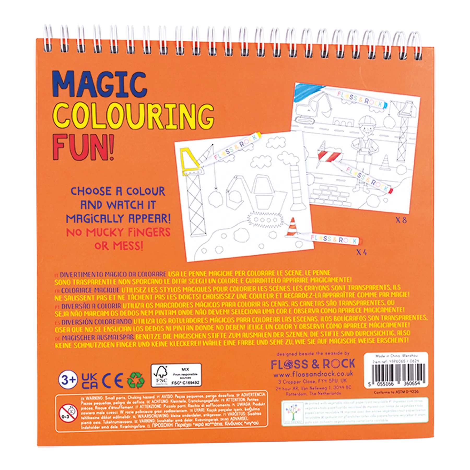 Caiet de colorat, Colouring Fun - 3