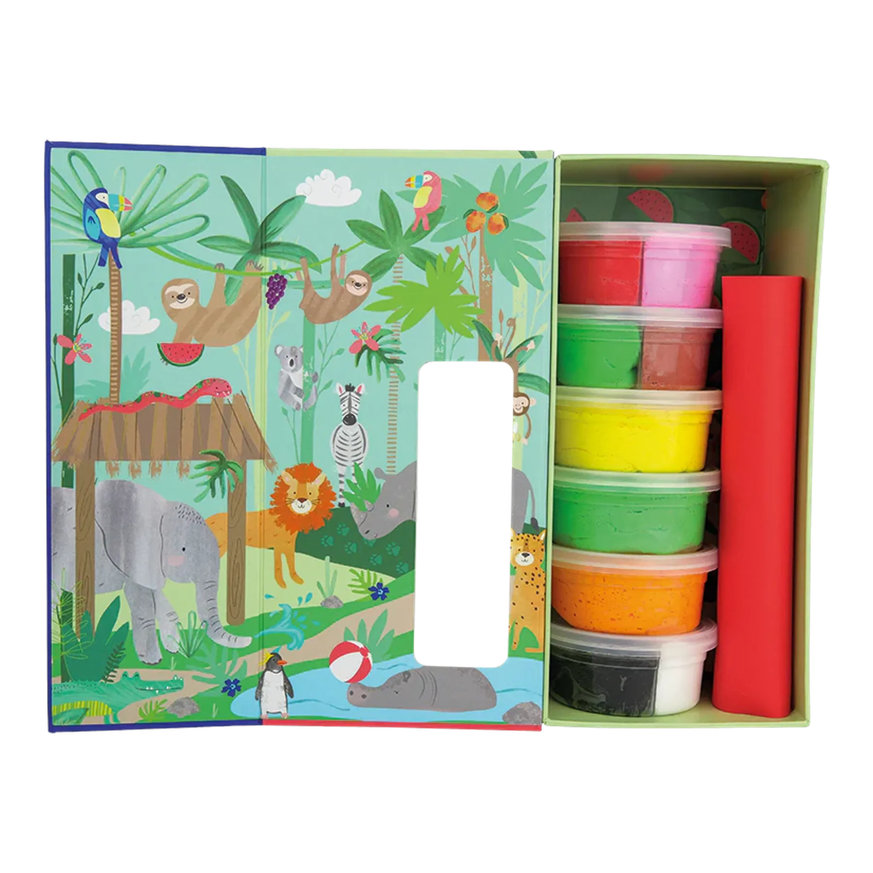 Set plastilină 10 culori, Clay & Play - 2