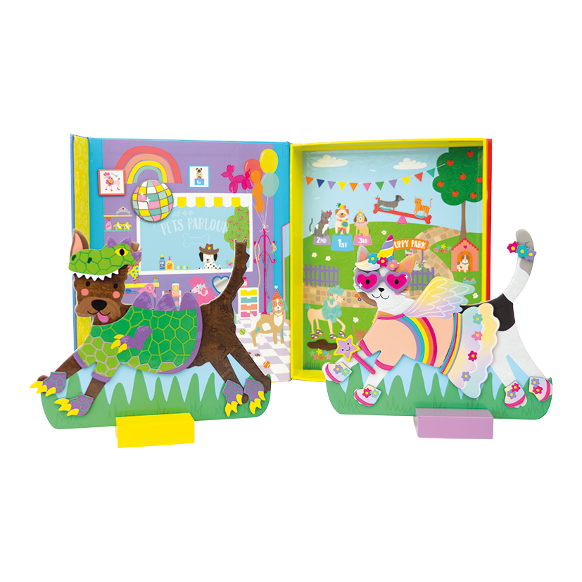 Product Image for Animale magnetice din lemn, Dress Up, pets new