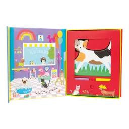 Animale magnetice din lemn, Dress Up - 3