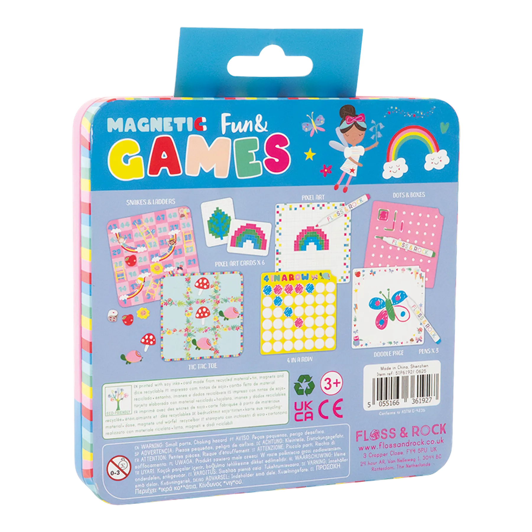 Magnetic Fun & Games, 6 games in 1 - 3