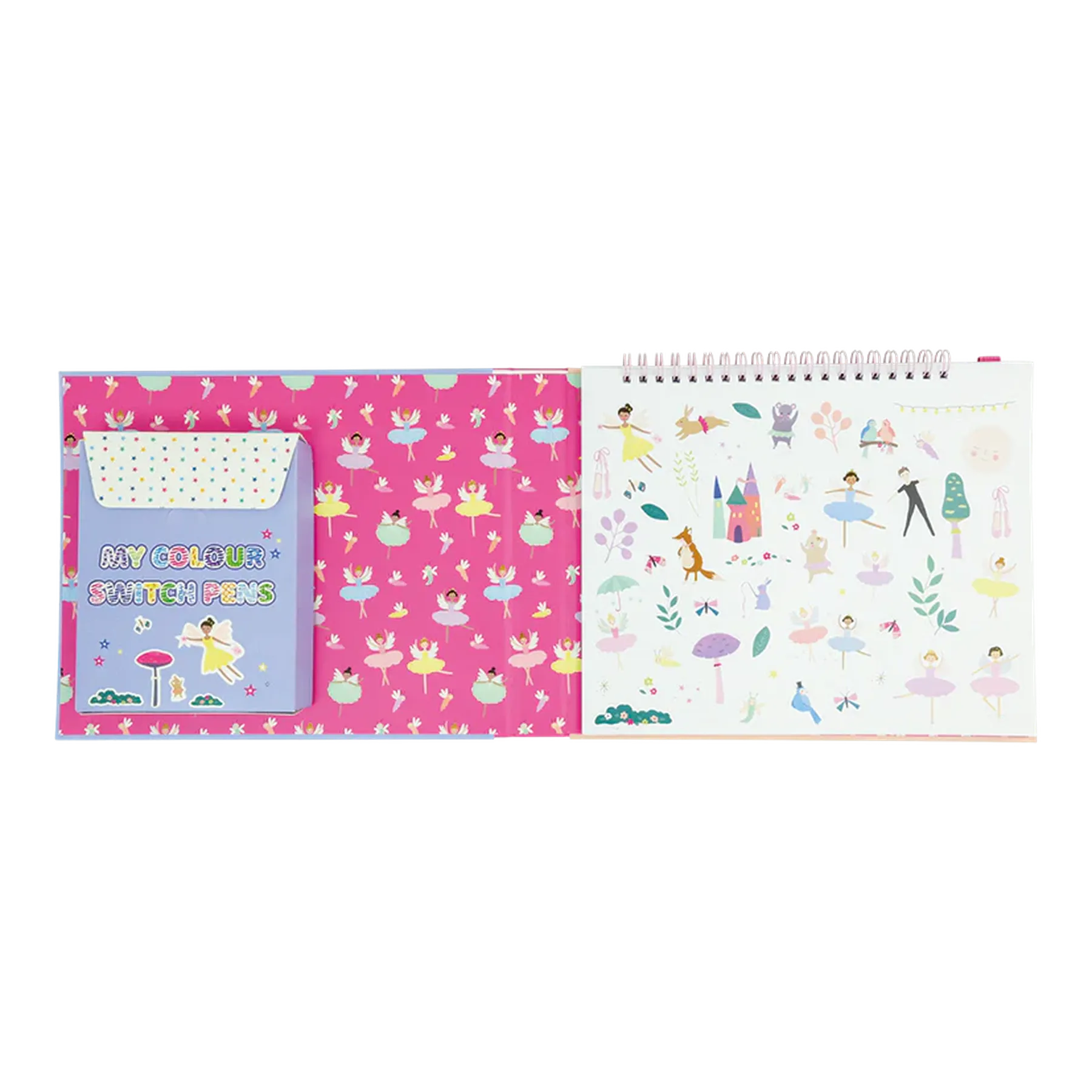 Caiet de colorat, Colour Switch Magic - 2